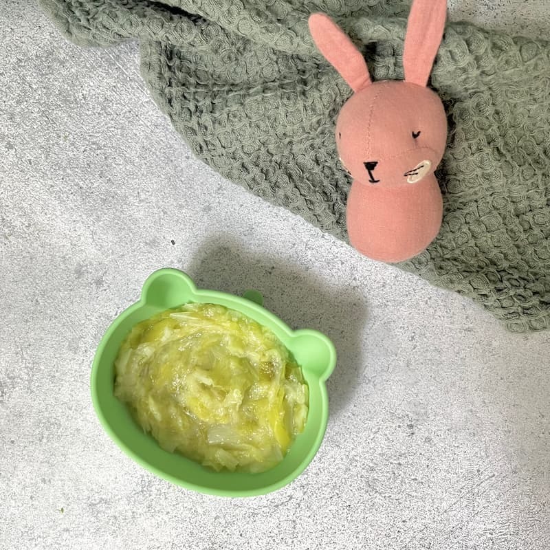 La première purée de poireau