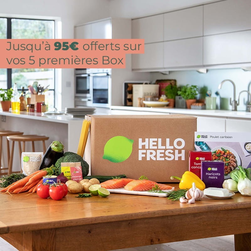 HelloFresh pour alléger vos soirées de rentrée