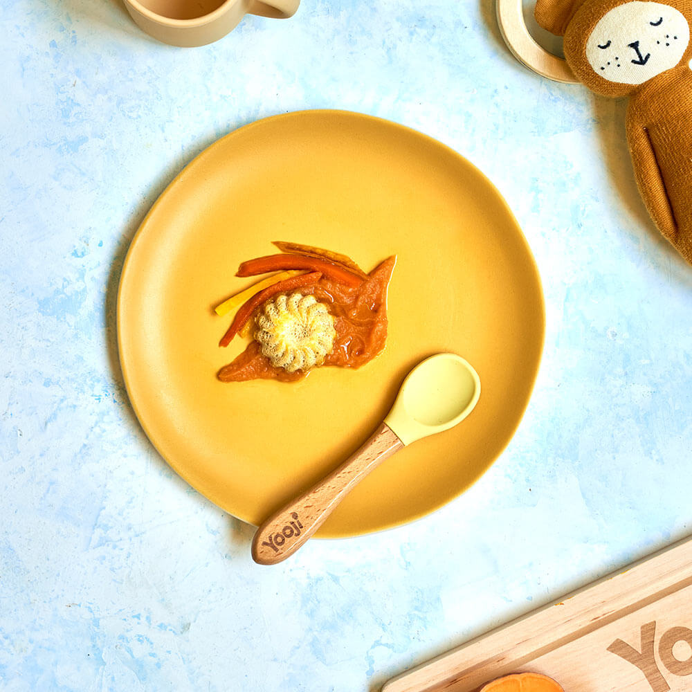 Le Mini flan de patate douce et bâtonnets de carotte - Dès 9 mois