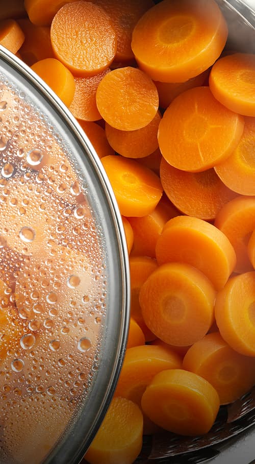 12 mois - Légumes 4+ : Légumes cuisinés vapeur pour préserver le goût et les nutriments