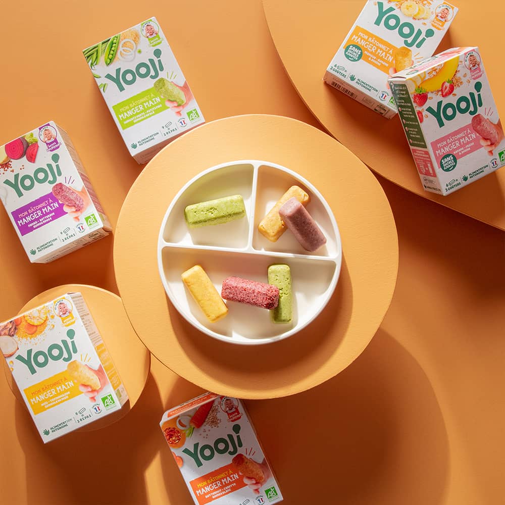 Nos bâtonnets DME bio : finger food pour bébé