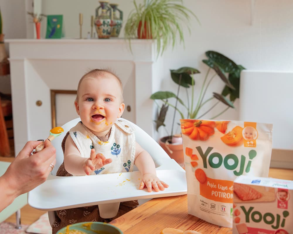 Nos repas bio pour bébé dès 6 mois