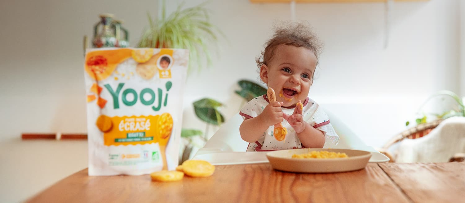 Nos repas bio pour bébé dès 8 mois