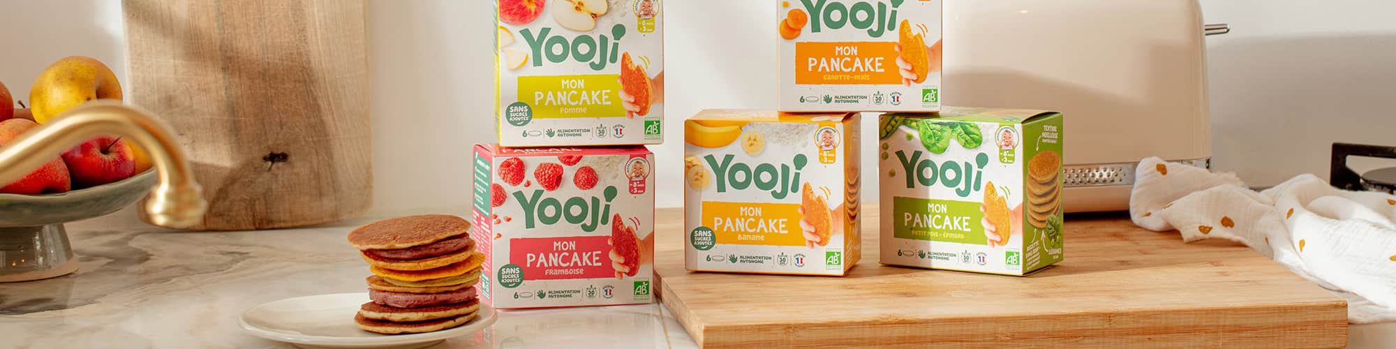 Nos pancakes DME bio pour bébé
