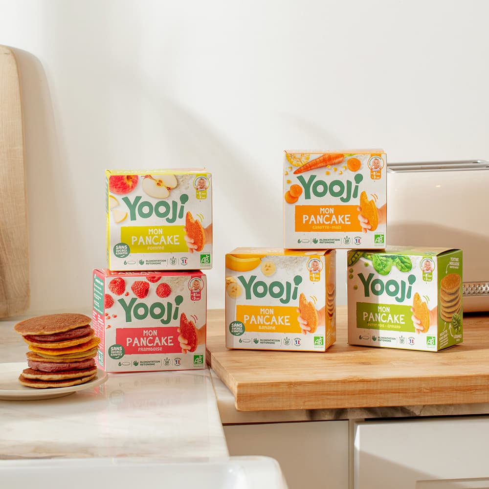 Nos pancakes DME bio pour bébé