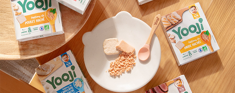 Nos protéines pour bébé : viandes et poissons en portions