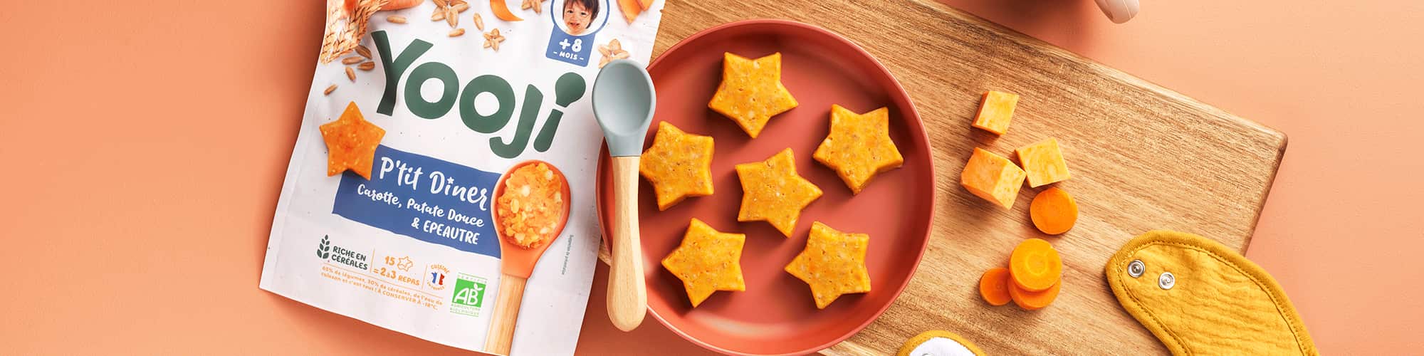 Nos dîners pour bébé : des repas du soir savoureux