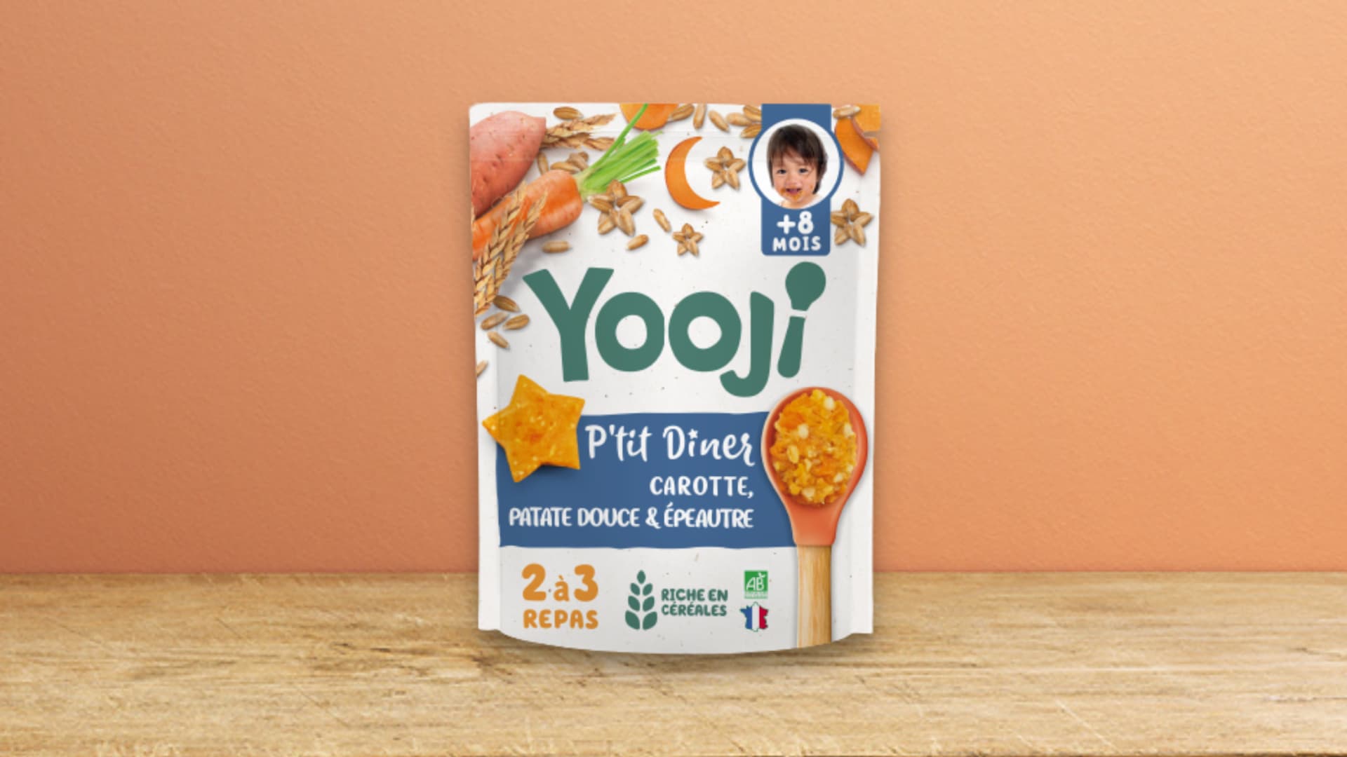 Bâtonnets de Légumes bio - YOOJI - Pour bébé dès 12 mois - 30