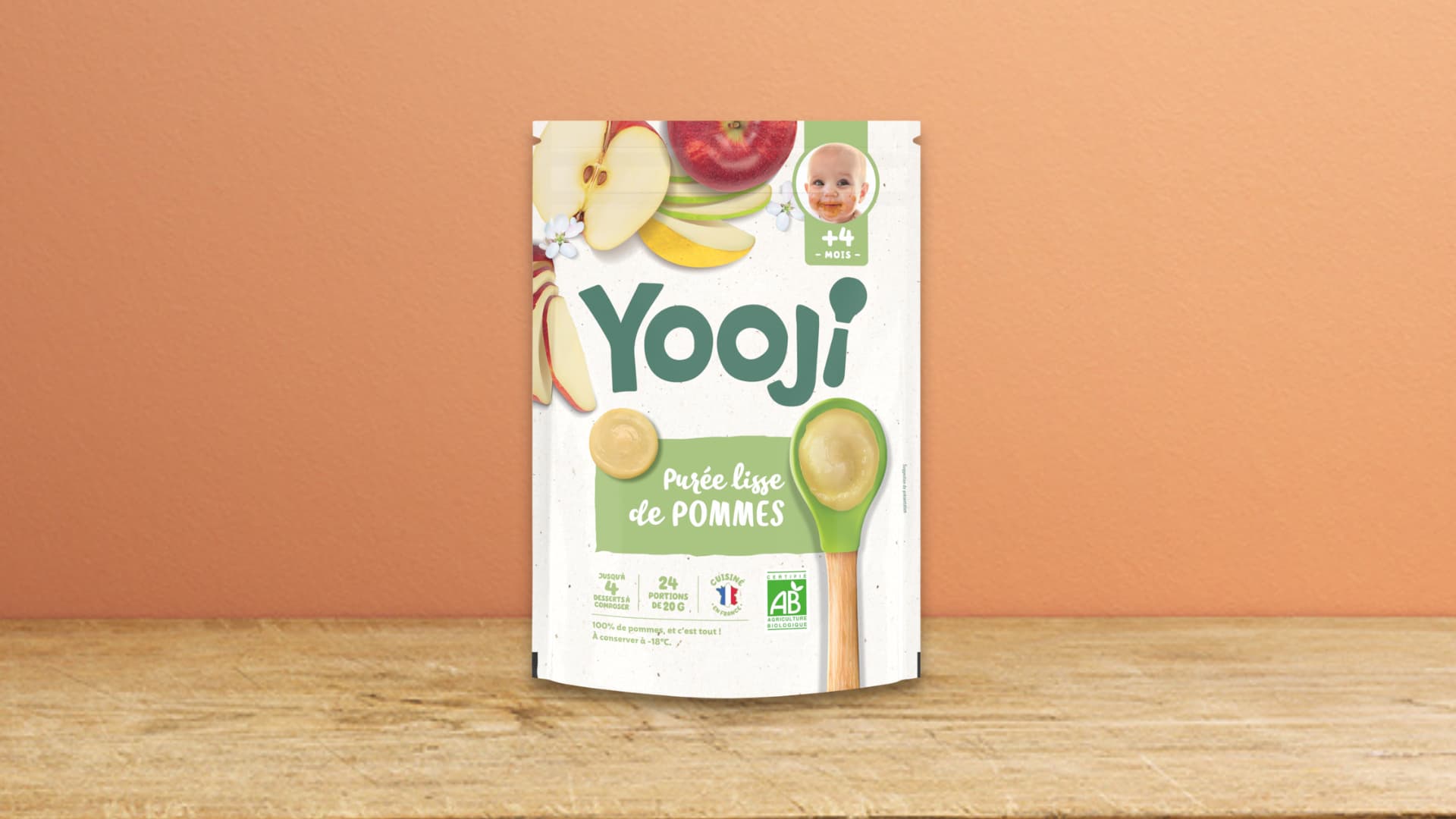 Yooji - Spécial diversification alimentaire dès 4-6 mois - Légumes