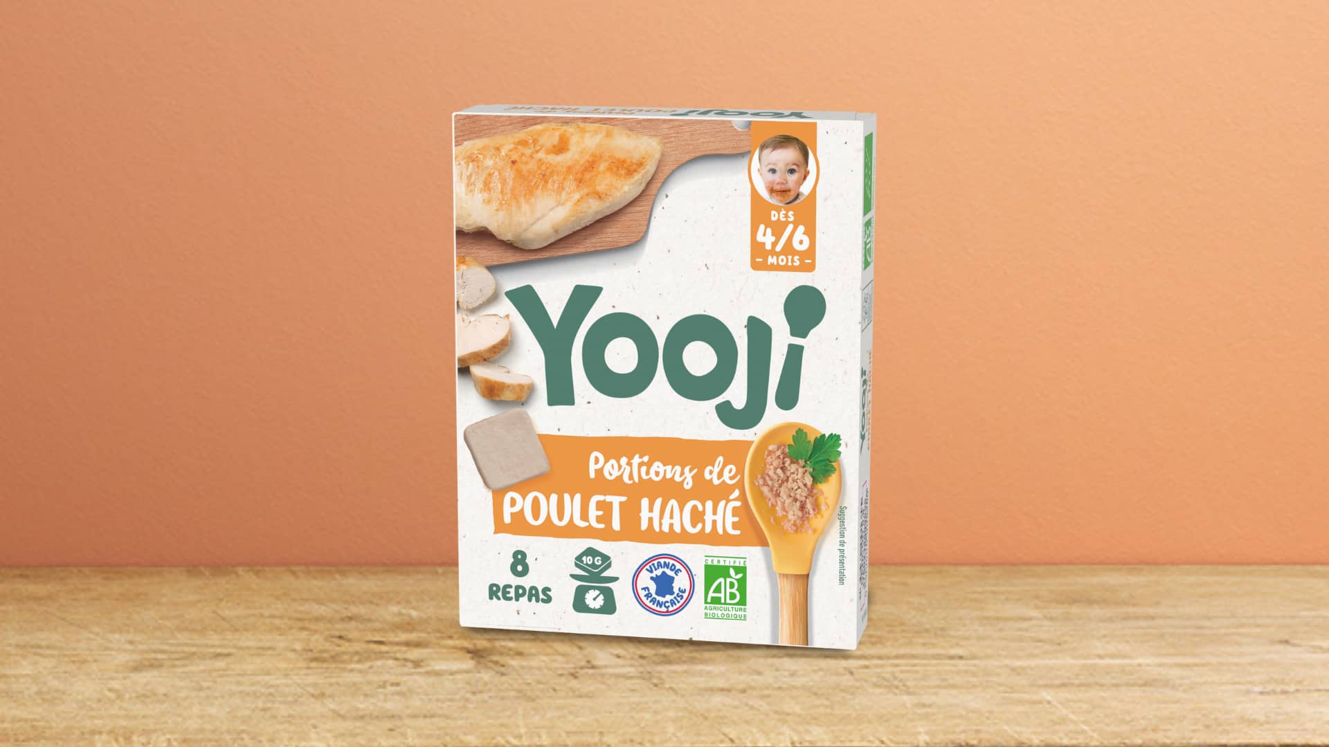 Yooji - Spécial diversification alimentaire dès 4-6 mois - Légumes