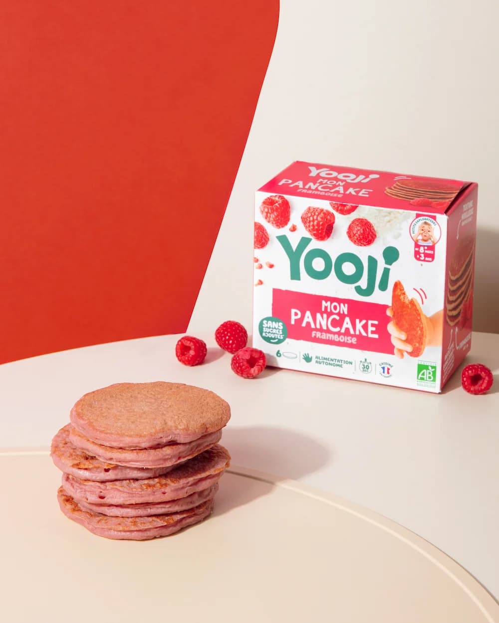 Pancakes : Framboise