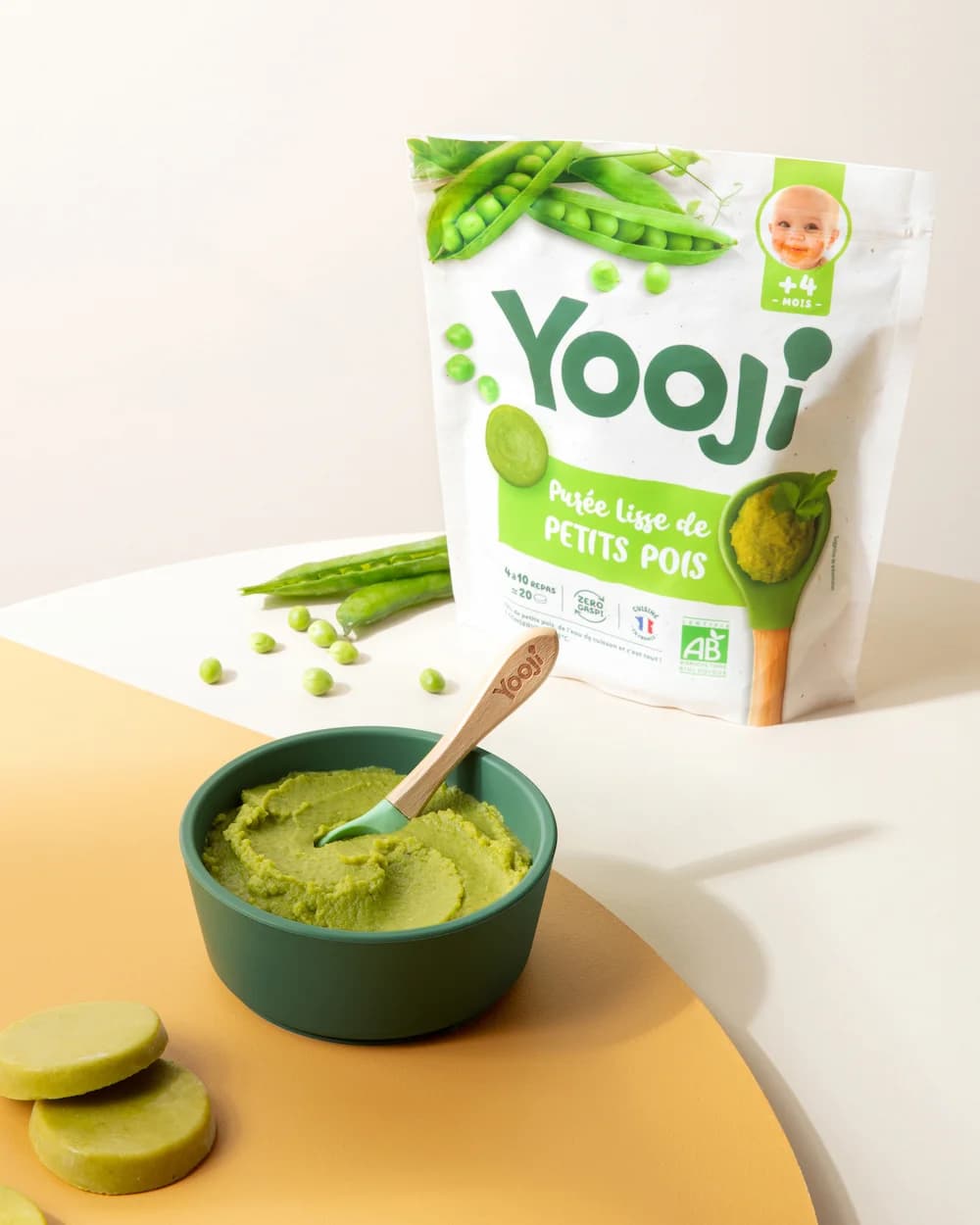 Purée lisse de Petit Pois - Format éco