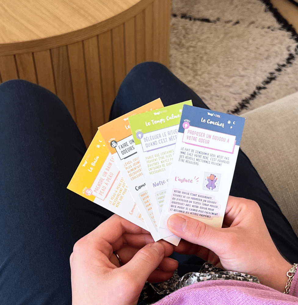 Les cartes astuces rituel du soir Yooji x Eveil et Conseil