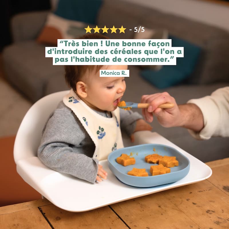 P\'tit Dîner : Petit pois, épinard, orge