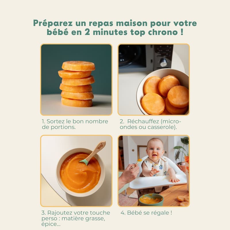 Purée lisse de Patate Douce