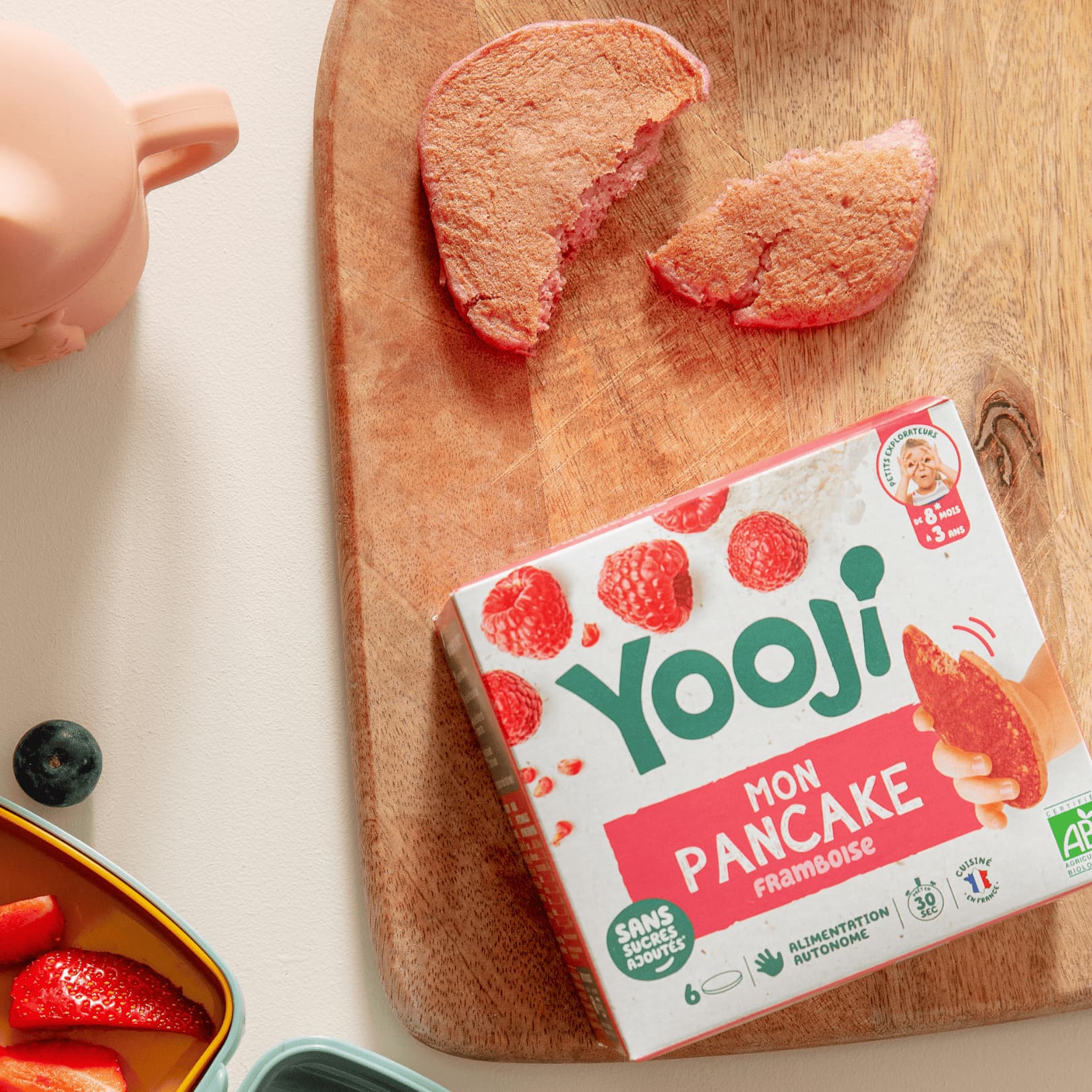 Pancake : Framboise