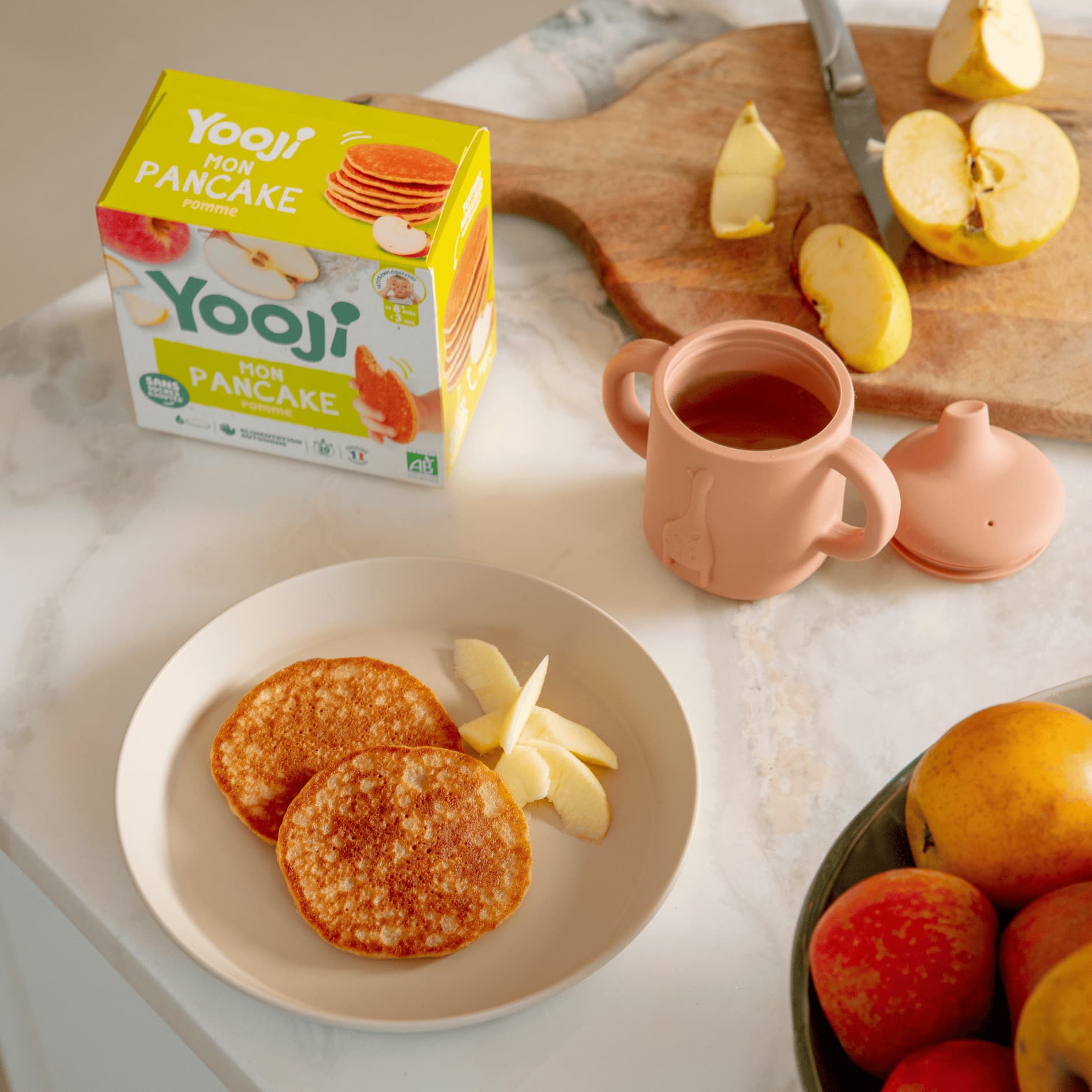 Pancake : Pomme