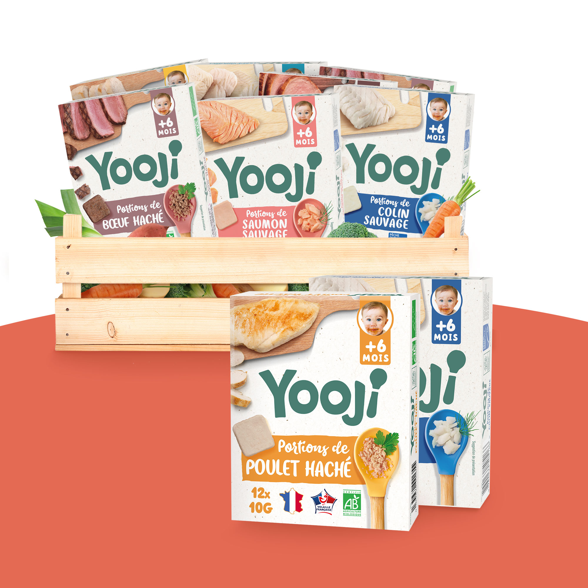 Purees De Legumes Bio Bebe Des 6 Mois Yooji