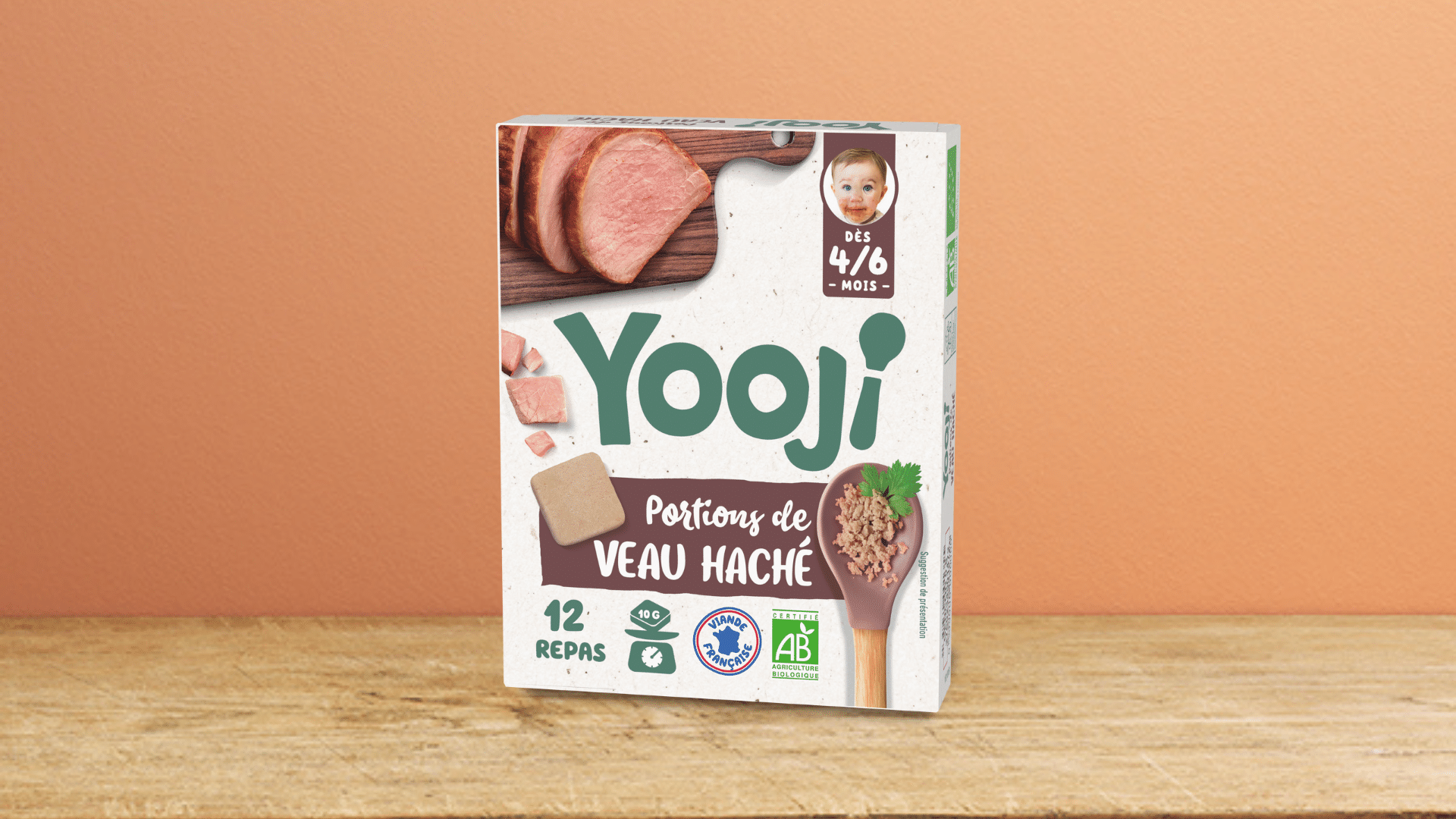 Portions de Veau Bio haché