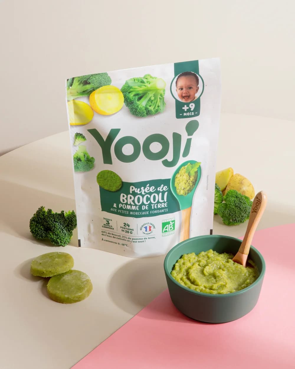 Purée légumes fondants Brocoli