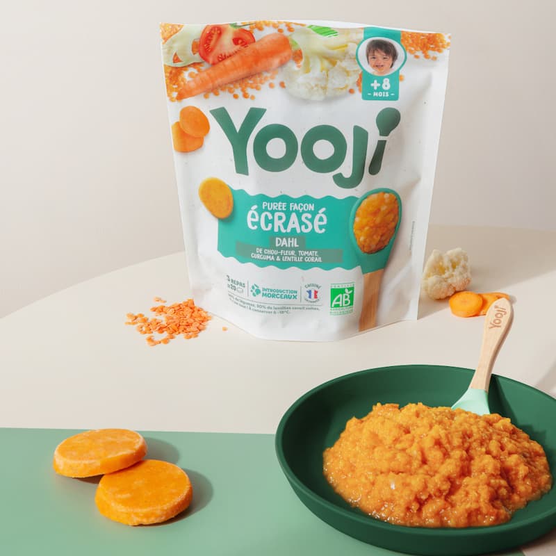 Écrasé Dahl : légumes & lentilles corail