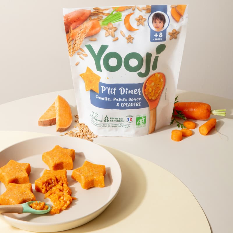 P\'tit Dîner : Carotte, patate douce, épeautre