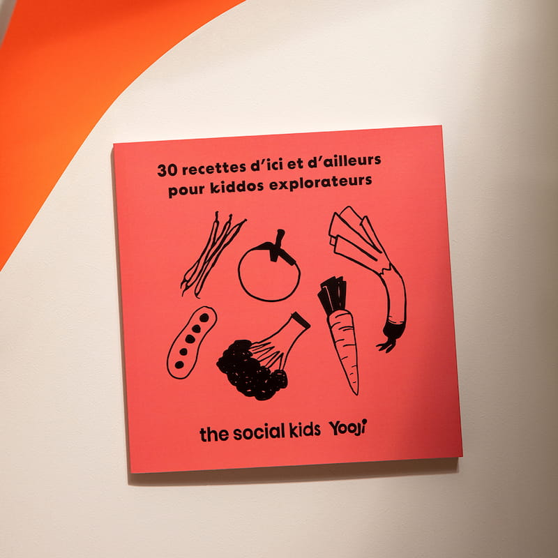 Le livre de recettes The Social Kids x Yooji 
