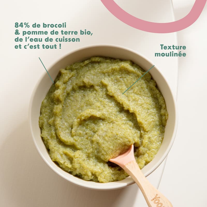 Purée légumes fondants Brocoli
