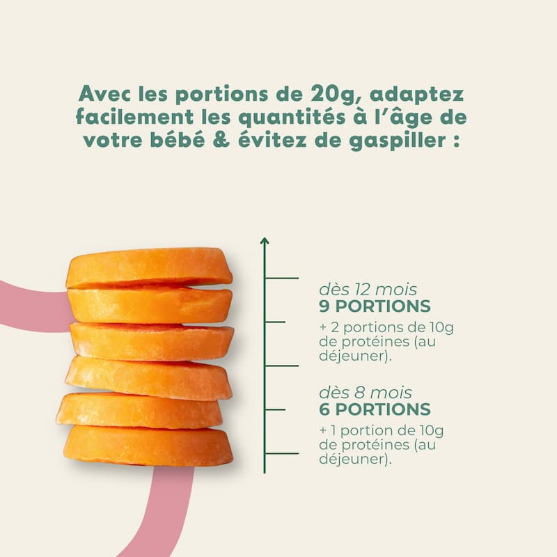 Purée légumes fondants Carotte