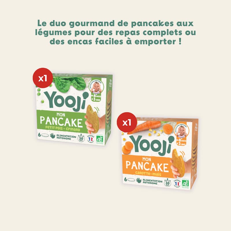 Pancakes de légumes