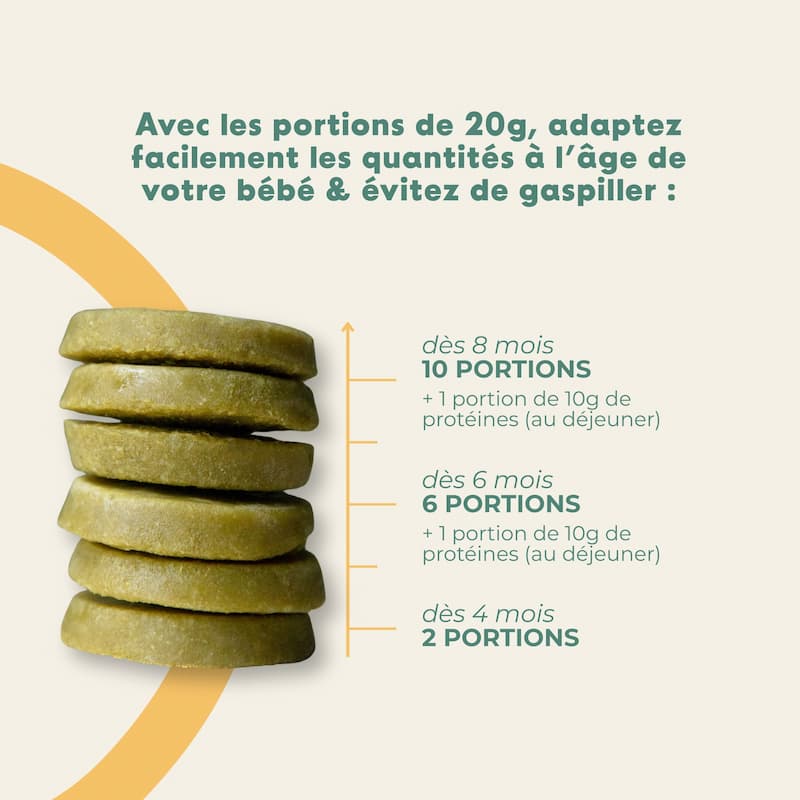 Purée lisse de Haricot Vert - Format éco