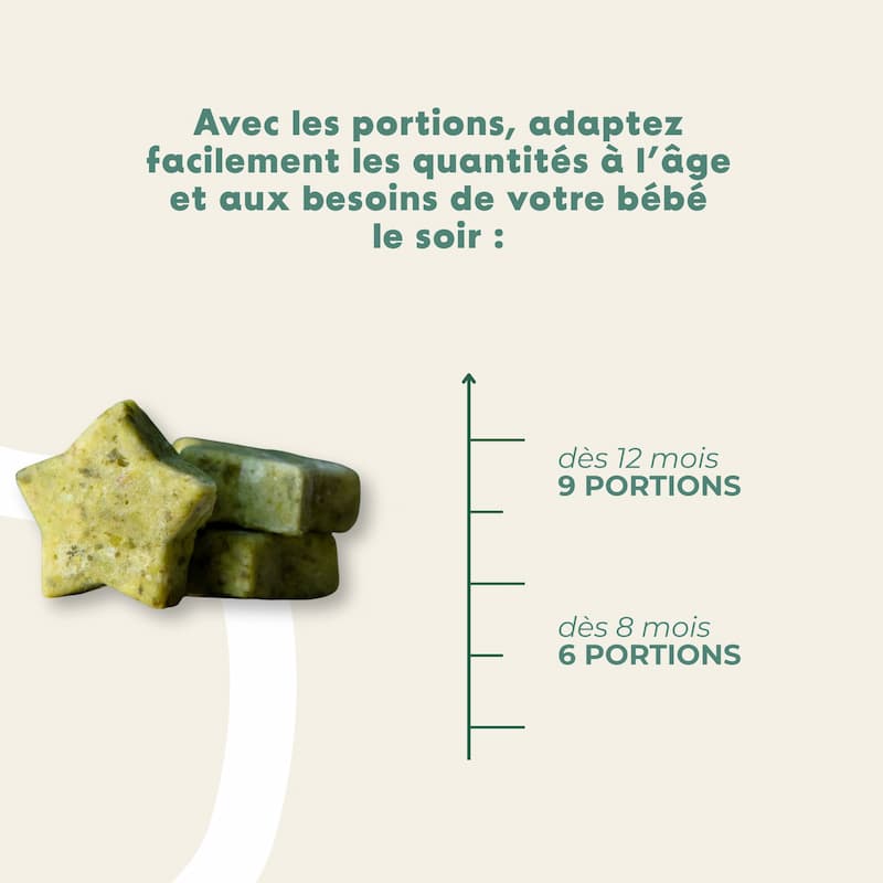 P\'tit Dîner : Petit pois, épinard, orge
