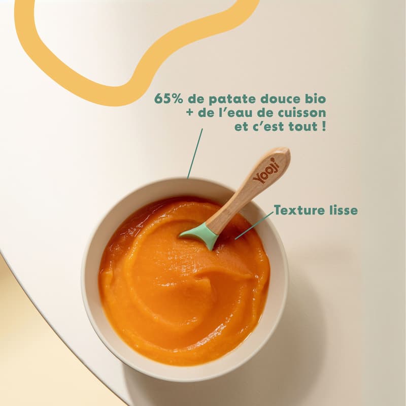Purée lisse de Patate Douce - Format éco