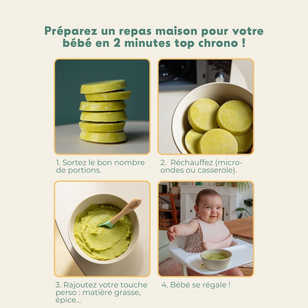 Purée lisse de Petit Pois - Format éco