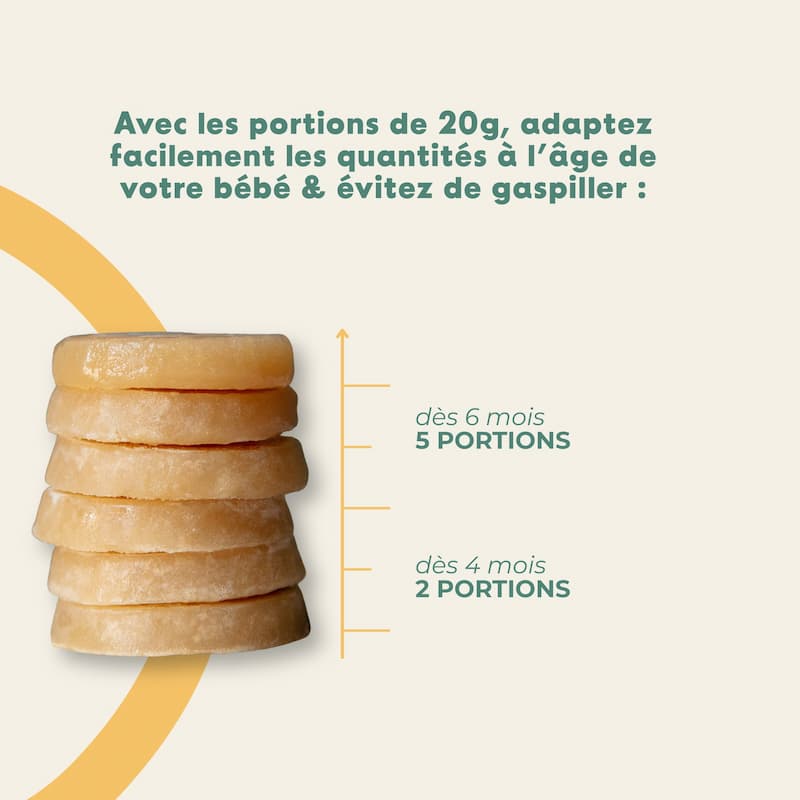 Purée lisse de Pommes 