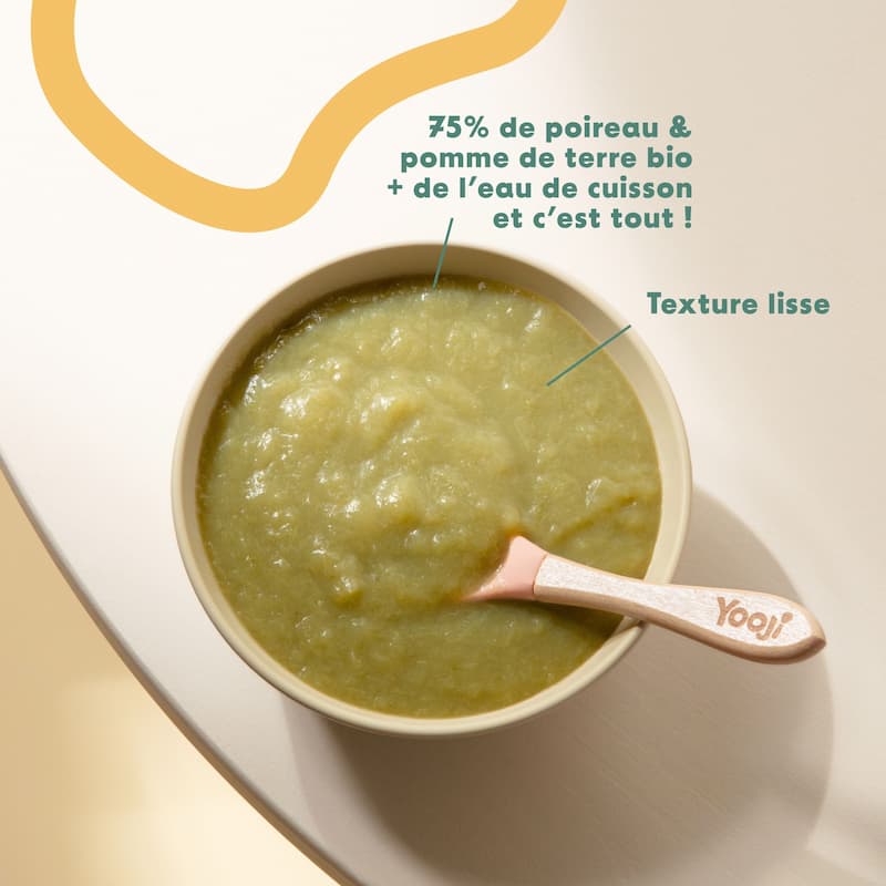Purée lisse de Poireau - Format éco