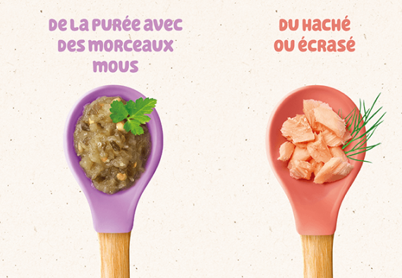 Le menu type d'un bébé de 6 à 8 mois - Popote Bebe